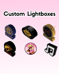 Custom 3D Printed Lightboxes